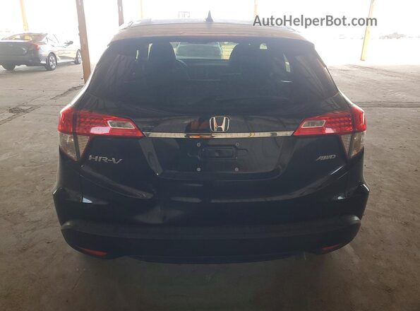 3CZRU6H39MM711822 2021 HONDA HR-V Black Հետևի տեսք