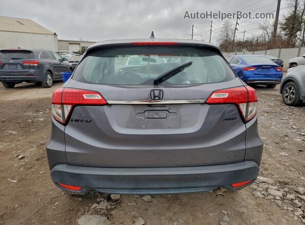 3CZRU6H39MM729253 2021 HONDA HR-V Gray 