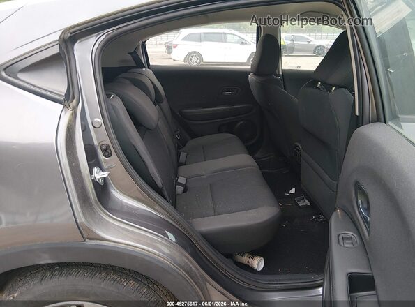 3CZRU6H39MM747025 2021 HONDA HR-V Gray VIN კოდის სტიკერის ხედი
