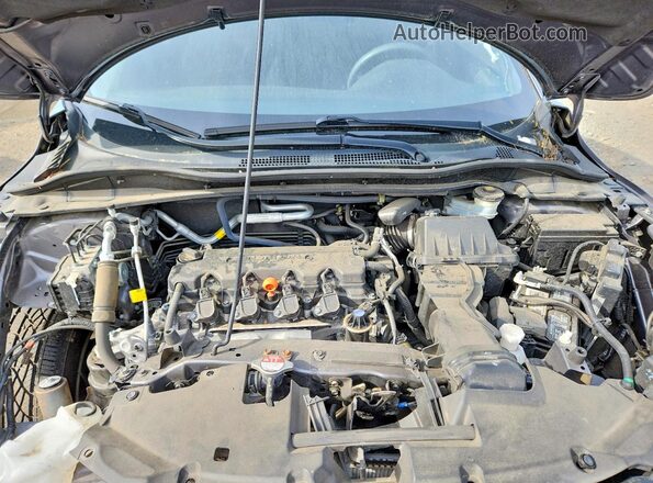 3CZRU6H39MM755254 2021 HONDA HR-V Gray Widok wnętrza z tyłu
