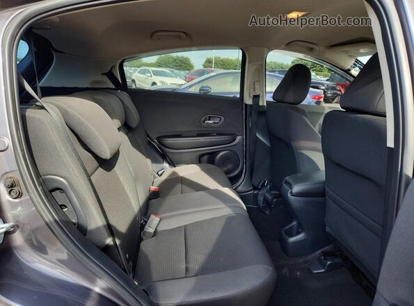 3CZRU6H39MM755254 2021 HONDA HR-V Gray Widok tylnych siedzeń