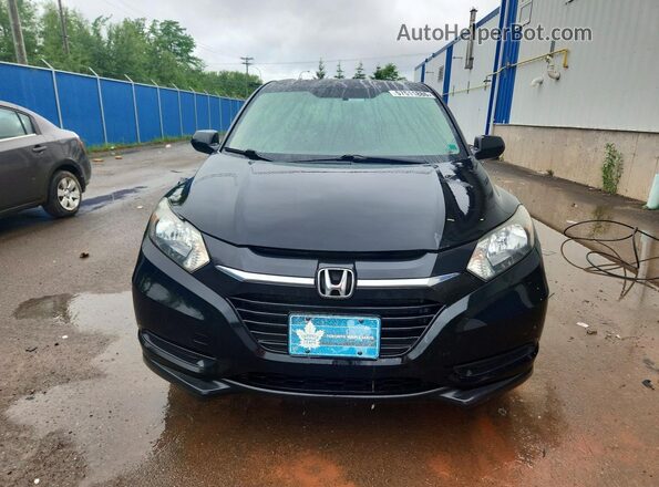3CZRU6H3XGM115364 2016 HONDA HR-V Black Вид спереду