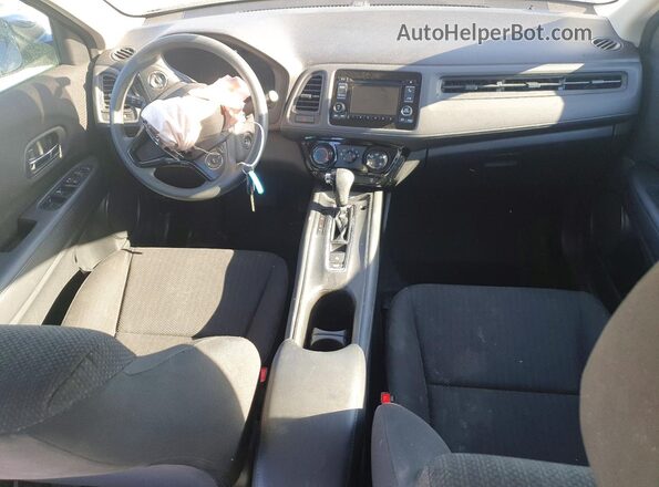 3CZRU6H3XGM713812 2016 HONDA HR-V Gray Dashboard view
