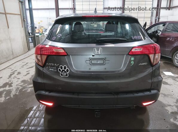 3CZRU6H3XGM755588 2016 HONDA HR-V Gray 