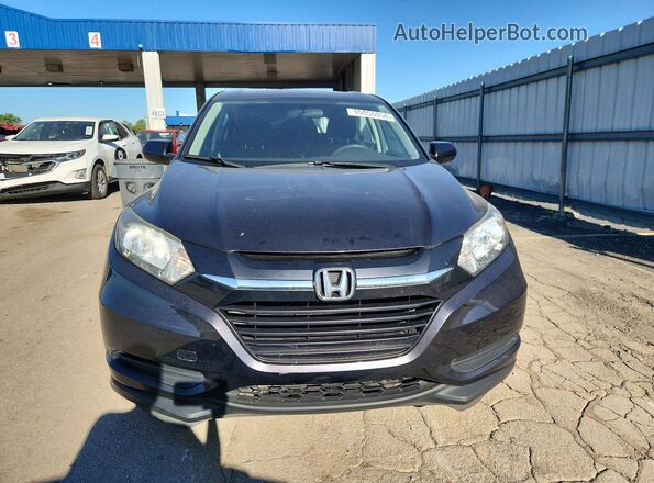 3CZRU6H3XHG706469 2017 HONDA HR-V Black წინა ხედი