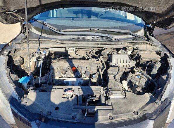 3CZRU6H3XHG706469 2017 HONDA HR-V Black ძრავის განყოფილების ხედი