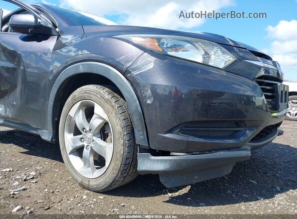 3CZRU6H3XJM732187 2018 HONDA HR-V Gray Դիմացի տեսք