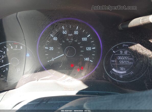 3CZRU6H3XKG705863 2019 HONDA HR-V Silver Вид задніх сидінь