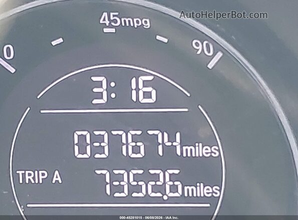 3CZRU6H3XKG706110 2019 HONDA HR-V Gray 