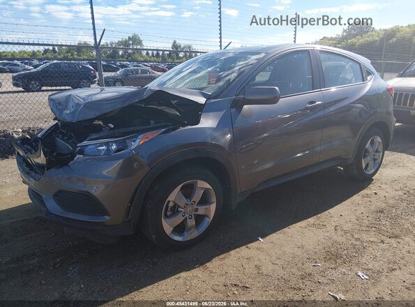 3CZRU6H3XKG724834 2019 HONDA HR-V Gray Передня ліва чверть