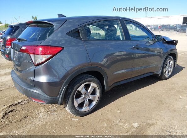 3CZRU6H3XKG724834 2019 HONDA HR-V Gray Задня права чверть