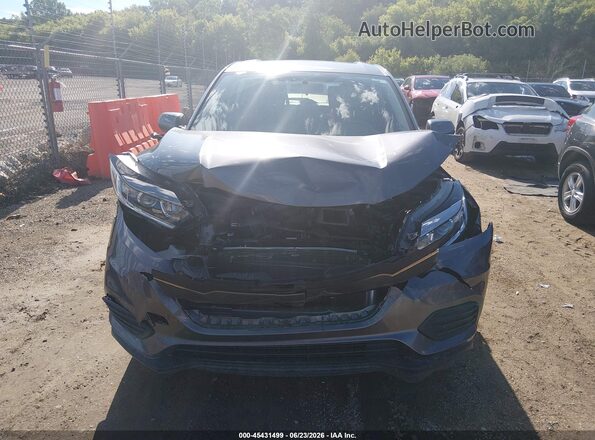 3CZRU6H3XKG724834 2019 HONDA HR-V Gray Вид щитка приладів