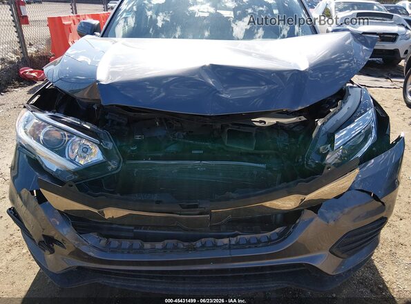 3CZRU6H3XKG724834 2019 HONDA HR-V Gray Вид спереду