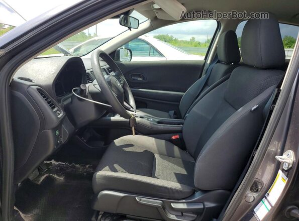 3CZRU6H3XLM101961 2020 HONDA HR-V Gray Vista interior delantera