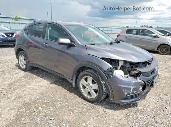 3CZRU6H3XLM101961 2020 HONDA HR-V Gray Delantero derecho