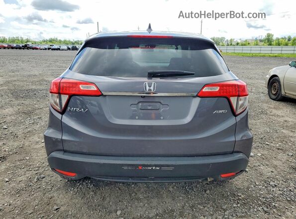 3CZRU6H3XLM101961 2020 HONDA HR-V Gray Vista trasera