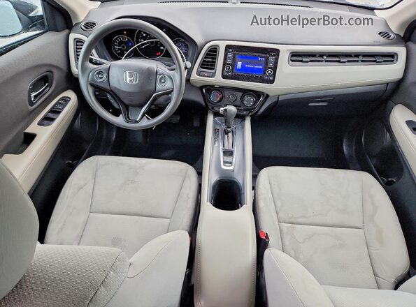 3CZRU6H3XLM717448 2020 HONDA HR-V Silver Вид панелі приладів