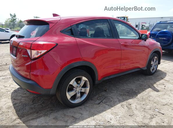 3CZRU6H50GM770375 2016 HONDA HR-V Red Задня права чверть