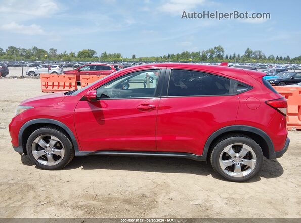 3CZRU6H50GM770375 2016 HONDA HR-V Red Панорамний вид салону 360°