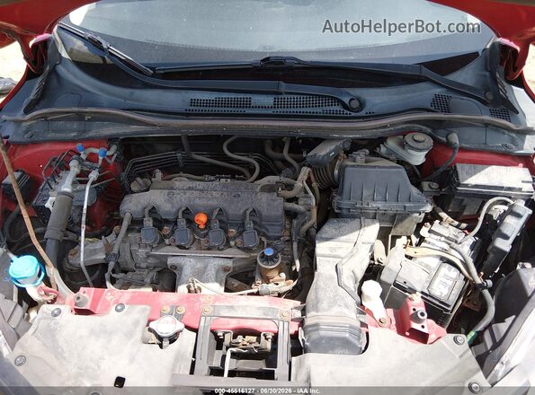 3CZRU6H50GM770375 2016 HONDA HR-V Red Вид ззаду
