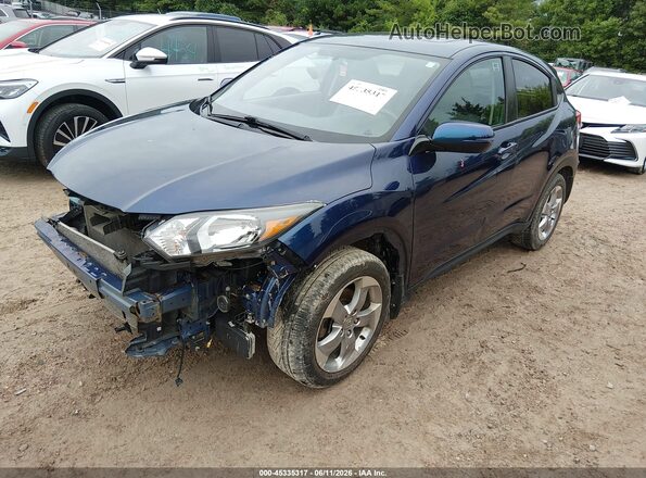 3CZRU6H50HG704358 2017 HONDA HR-V Blue Przód lewy