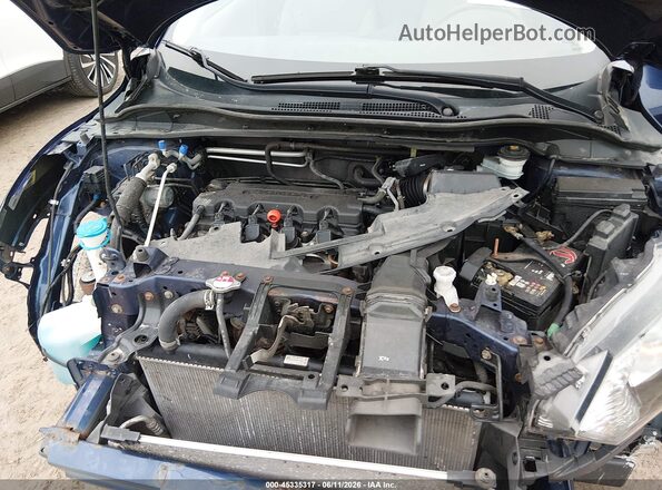 3CZRU6H50HG704358 2017 HONDA HR-V Blue Widok z tyłu