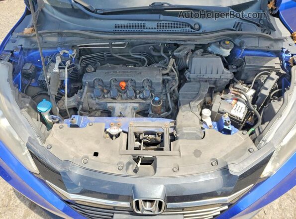 3CZRU6H50JM701435 2018 HONDA HR-V Blue Widok komory silnika