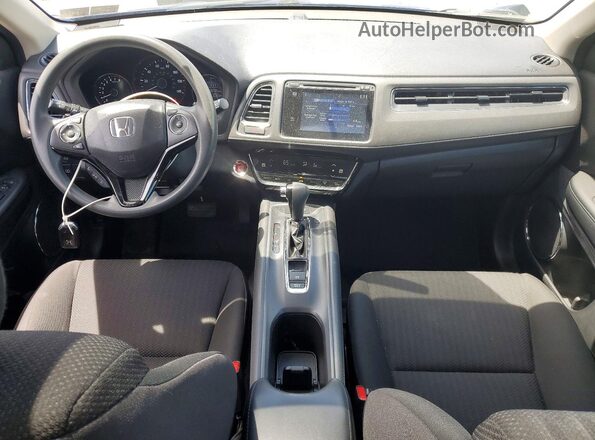 3CZRU6H50JM701435 2018 HONDA HR-V Blue Widok deski rozdzielczej