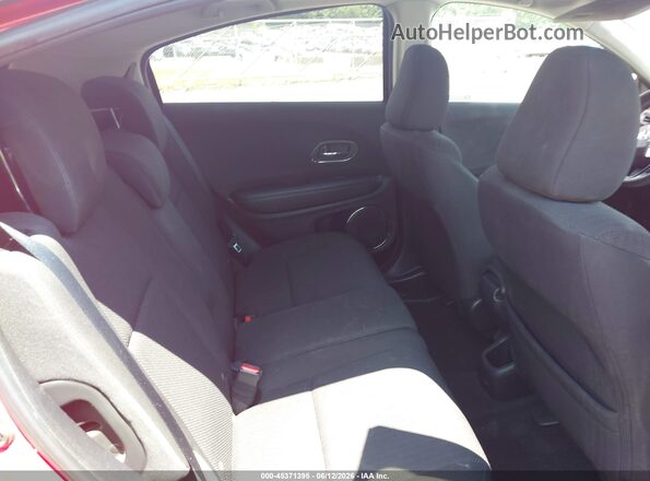 3CZRU6H50JM715433 2018 HONDA HR-V Red VIN կոդի պիտակի տեսք