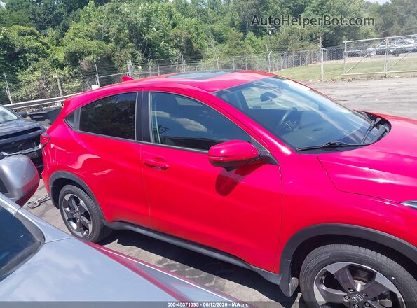 3CZRU6H50JM715433 2018 HONDA HR-V Red Սալոնի հետևի տեսք