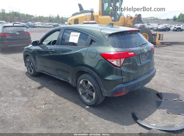3CZRU6H50JM720227 2018 HONDA HR-V Green Trasero izquierdo