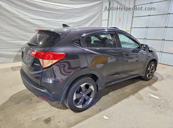 3CZRU6H50JM732359 2018 HONDA HR-V Фиолетовый 