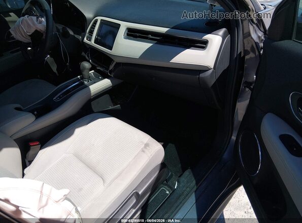 3CZRU6H50KM734730 2019 HONDA HR-V Серый Вид салона спереди