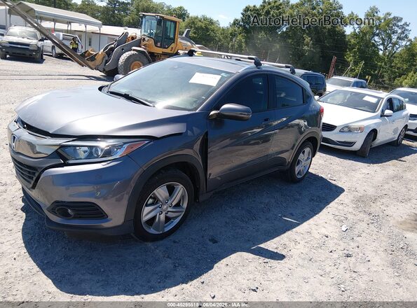 3CZRU6H50KM734730 2019 HONDA HR-V Серый Передняя левая четверть
