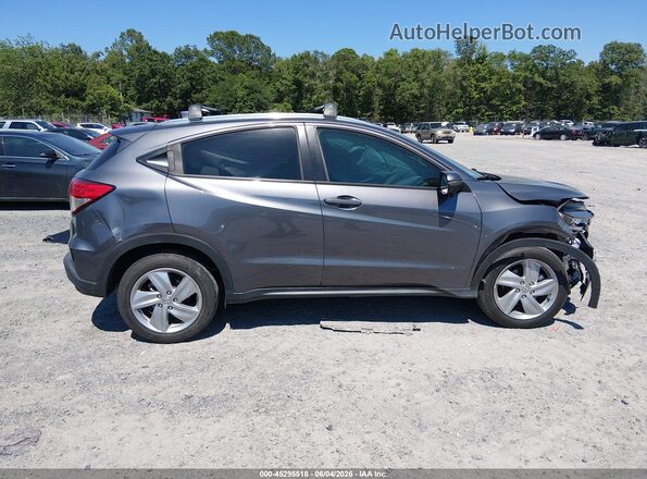 3CZRU6H50KM734730 2019 HONDA HR-V Серый Вид задней части салона