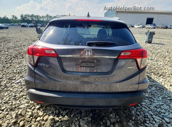 3CZRU6H50LM701373 2020 HONDA HR-V Gray Вид ззаду