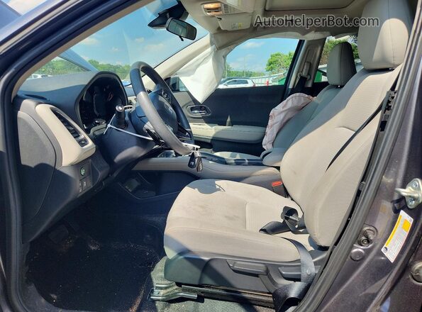 3CZRU6H50LM701373 2020 HONDA HR-V Gray Вид салону спереду