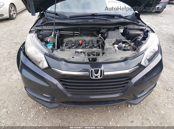 3CZRU6H51JG725256 2018 HONDA HR-V Black Հետևի տեսք
