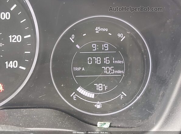 3CZRU6H51JG725256 2018 HONDA HR-V Black 