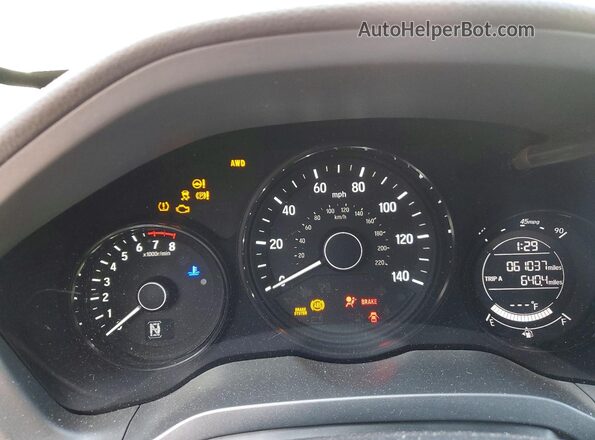 3CZRU6H51JM704635 2018 HONDA HR-V Green 
