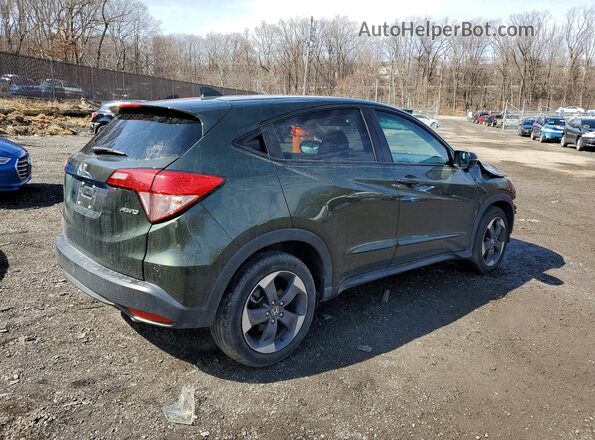 3CZRU6H51JM704635 2018 HONDA HR-V Green 