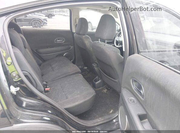 3CZRU6H51JM730670 2018 HONDA HR-V Black Widok naklejki z numerem VIN