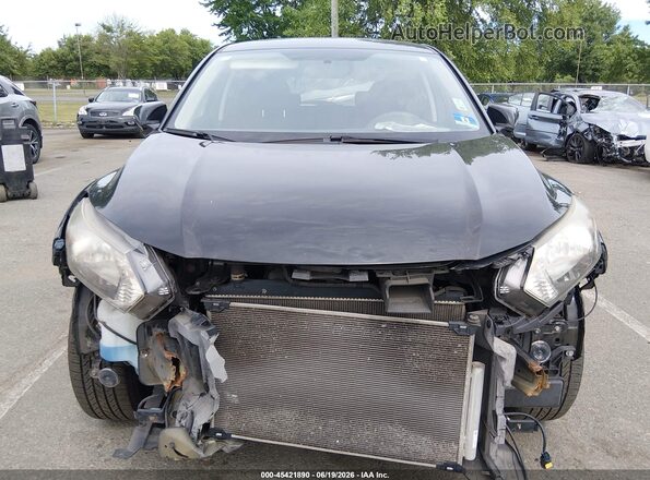 3CZRU6H51JM730670 2018 HONDA HR-V Black Widok zestawu wskaźników
