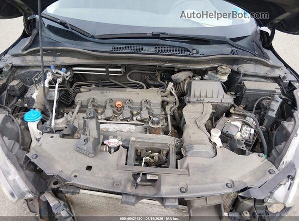 3CZRU6H51JM730670 2018 HONDA HR-V Black Widok z tyłu