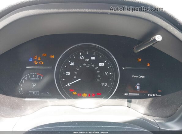 3CZRU6H51KM731108 2019 HONDA HR-V Gray 