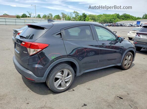 3CZRU6H51KM742674 2019 HONDA HR-V Black Tył prawy