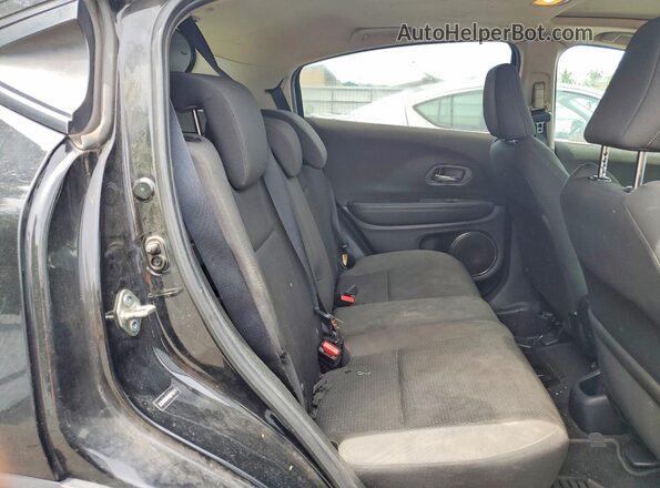 3CZRU6H51KM742674 2019 HONDA HR-V Black Widok tylnych siedzeń