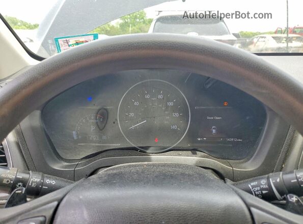 3CZRU6H51KM742674 2019 HONDA HR-V Black Widok zestawu wskaźników