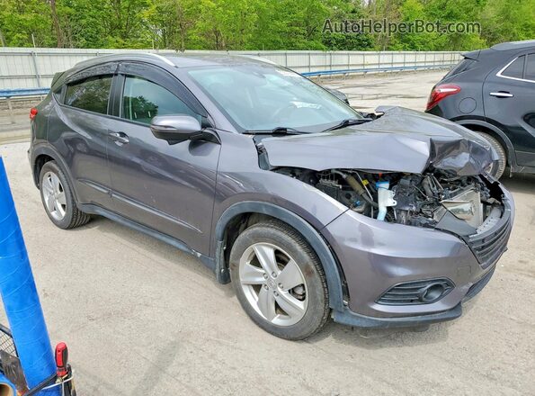 3CZRU6H51LM717744 2020 HONDA HR-V Gray 