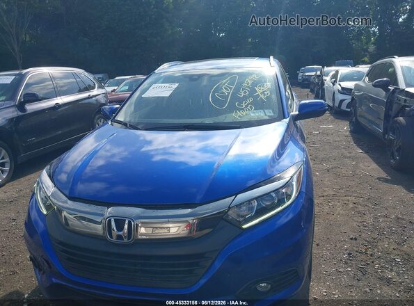 3CZRU6H51LM720840 2020 HONDA HR-V Blue Вид спереду